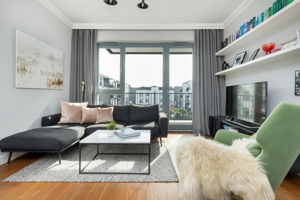 Cozy Apartment Gieysztora Wilanow By Noclegi Renters Warsaw Exterior photo