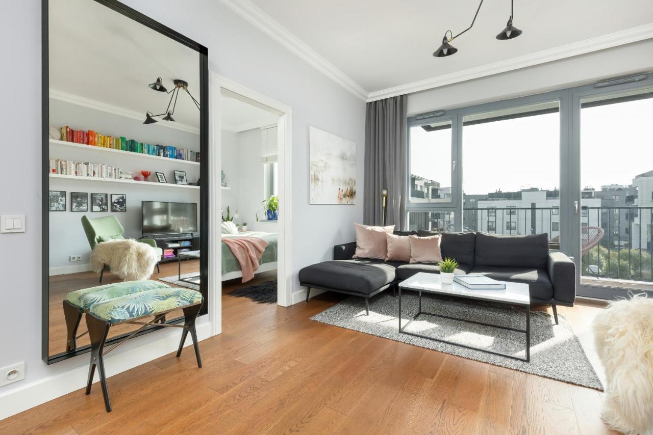 Cozy Apartment Gieysztora Wilanow By Noclegi Renters Warsaw Exterior photo