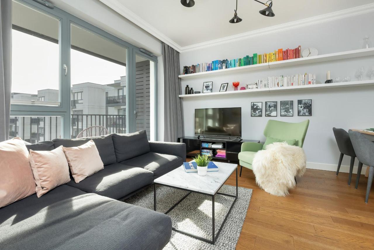 Cozy Apartment Gieysztora Wilanow By Noclegi Renters Warsaw Exterior photo
