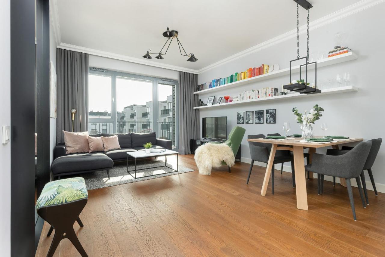 Cozy Apartment Gieysztora Wilanow By Noclegi Renters Warsaw Exterior photo